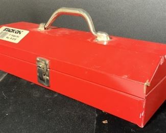 Red Metal STACK-ON GADGET BOX W/ Tools

