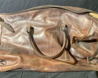 Pielle Italian Leather Duffel Bag
