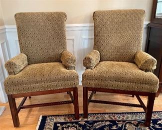 2 Upholstered Arm Chairs by Classic Gallery