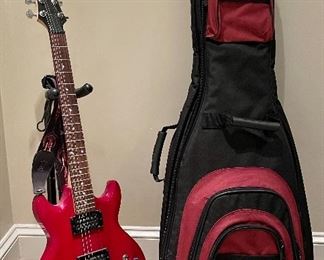 Ibanez guitar, stand & case # GAX 70