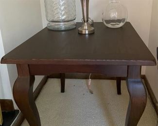 Dark Wood Accent Table