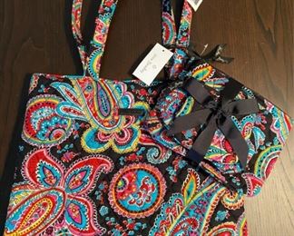 New Vera Bradley Parisian Paisley Set