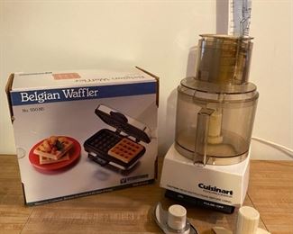 Processing Food and Waffles