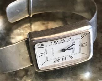 Sterling silver watch
Great size