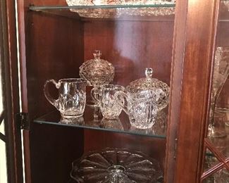 Crystal pitcher collection 