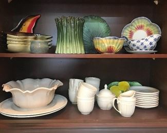 Vintage pottery and dishes 