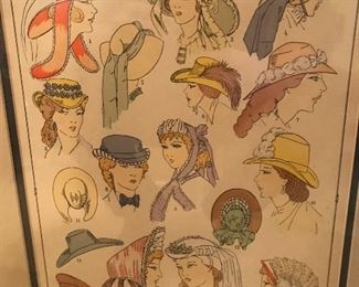 A collection of fine vintage hats that is amazing!!!