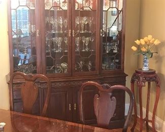 Chippendale style China cabinet