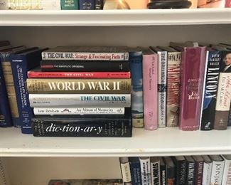 Dozens of vintage history books and political history books