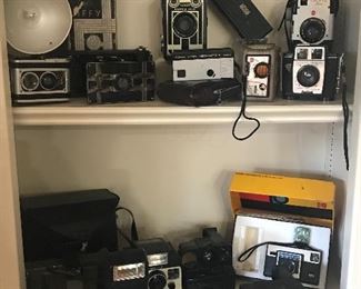 Antique and vintage camera collection in amazing condition 
