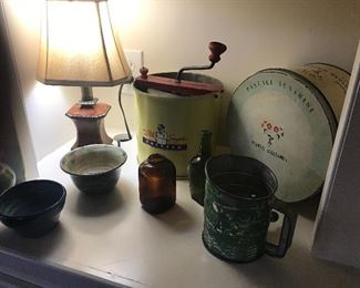 Great collection of antique kitchen items!