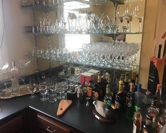 Huge bar ware collection
Booze and wine