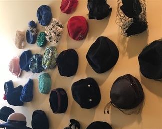 30”s 40’s and 50’s HATS