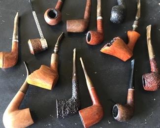 Gorgeous handmade pipes