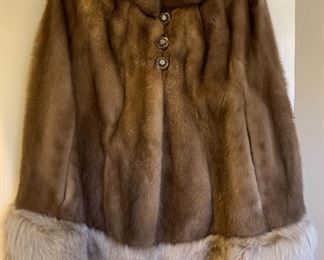 Vintage Fur Cape Stunning!
