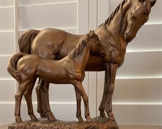 Austin Sculpture Colt & Mare