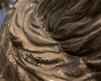 The Townsends Ceramic Cat