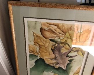 Jill Morga Prelude to Winter 11-11-89 watercolor