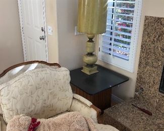 Chairs sold - but we have 1970's lamp!