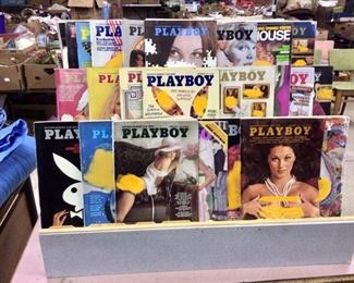 Collection of Vintage 1960’s & 70’s Playboy Magazines.  