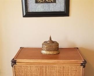 Rattan chest, great condition