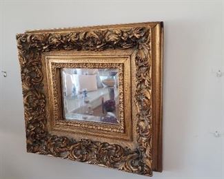 Ornate Vintage Framed Mirror