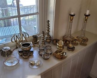 A Variety of Brass Items