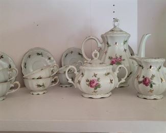 Large variety of antique china sets