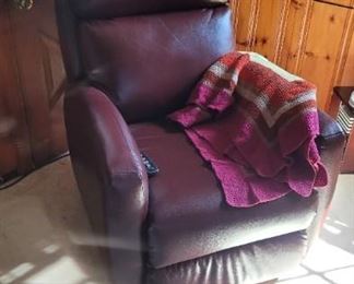 Leather Uplift Recliner (less than a year old)