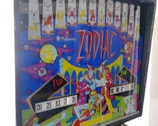Zodiac pinball machine