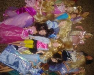 Barbies & accessories