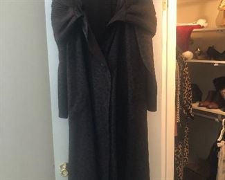 Awesome coat with wide collar