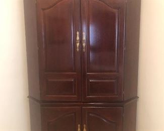 Another entertainment center in bedroom