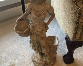 Lady who wants to go home with someone.  Keep her safe