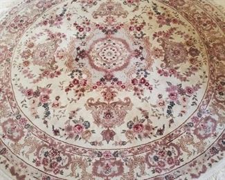 Round Foyer Rug 73"