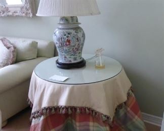 28" Round pair of Custom Accent Tables