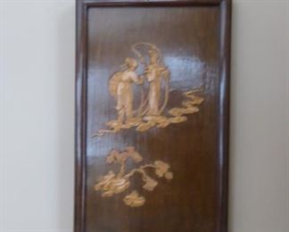 Asian Art Wood Block