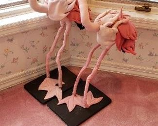 Funky Flamingoes