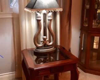 Matching End Tables and Lamps