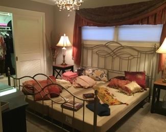 King Size Bed Frame with Box spring 