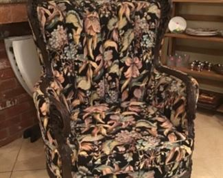 Antique Barrel Chair