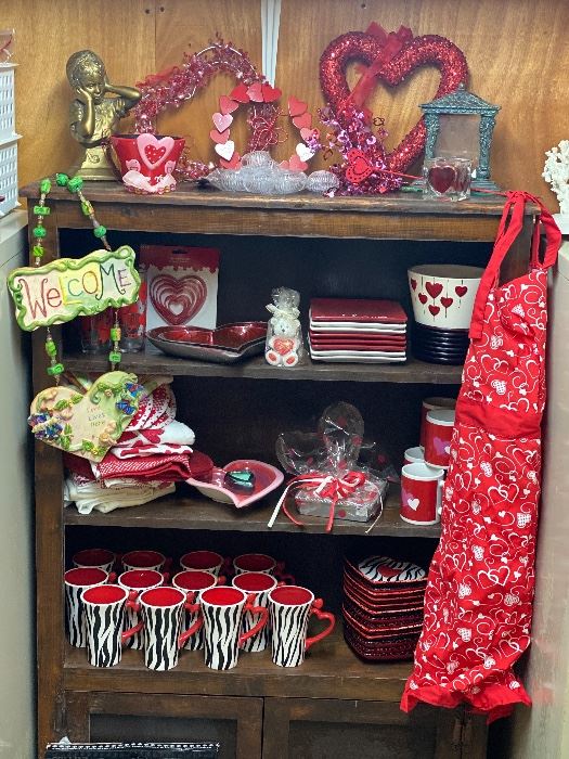 Lots of Valentines merchandise