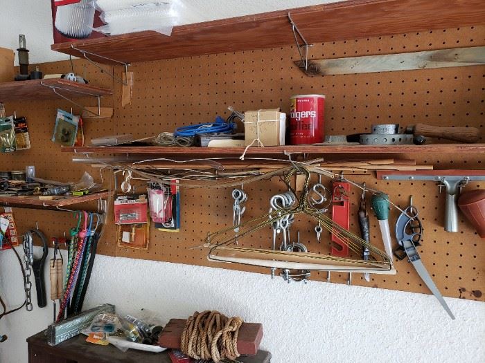 Garage items and tools