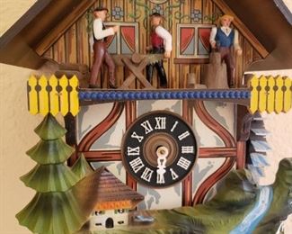 Working Motion German Cuckoo Clock