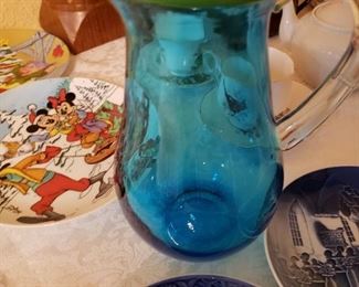 Murano Glass- Hand Blown Pitcher