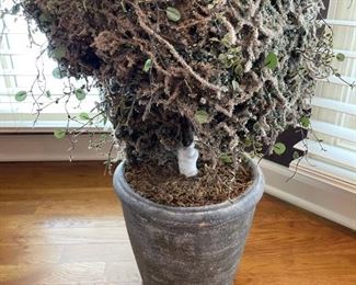 5' Decorative Faux Topiary Tree