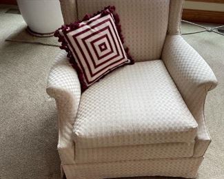 Custom Upholstered Sitting Chair
