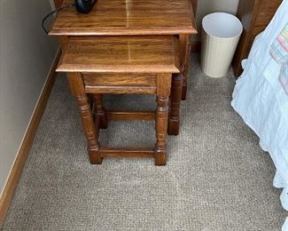 Vintage Nesting Side Tables