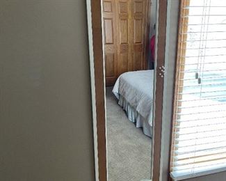 Wall Mirror with Corkboard Border