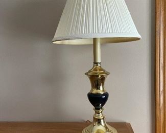 Brass and Ceramic Table Lamp